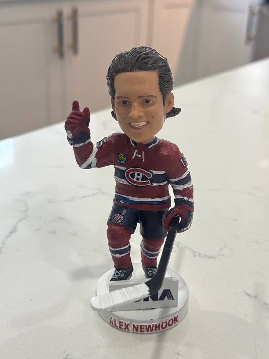 Montreal Canadiens Other - Montreal Canadiens - Alex Newhood Bobblehead, Memorabilia, Perfect for Fans